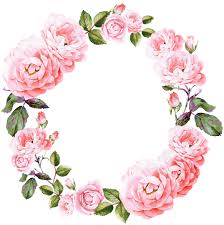 Download Download Hd Wreath Svg Watercolor Pink Floral Wreath Png Transparent Png Image Nicepng Com