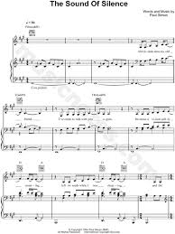 Print And Download The Sound Of Silence Sheet Music By Disturbed Sheet Music Arranged For Piano Vocal Gui Sheet Music Piano Sheet Music Free Piano Sheet Music