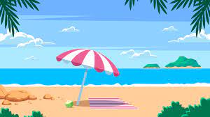 Beach Resort Landscape Vector Download Free Vectors Clipart Graphics Vector Art