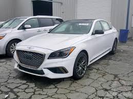 2018 hyundai genesis g80 sport. Genesis G80 Sport 2018 White 3 3l 6 Vin Kmhgn4jb8ju217177 Free Car History