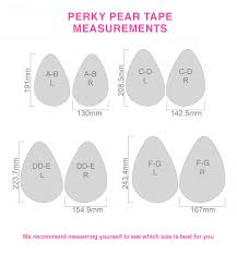 Size Guide Perky Pear