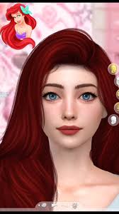 se hace lo que se puede amigues #sims4 #simsdisneyprincesschallenge #sims4  #disneyprincess #lasirenitadisney #sims4cc