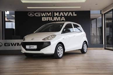 2023 Hyundai Atos (Santro) in Milky White, AI generated