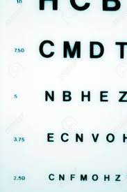 Opticians Ophthalmology And Optometry Eye Test Chart To Test