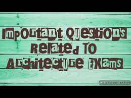 Important Questions Related To Architecture Exams Nata Aptitude Test Jee Mains Paper 2 B Arch Youtube Tests need to be effective in assessing an individual's competency, whatever skills and proficiencies they are employed to assess.