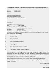 Contoh Surat Lamaran Kerja Di Dinas Pemerintahan Surat Pemerintah Tulisan