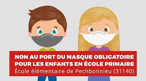 Les masques chirurgicaux ou grand public de catégorie 1, obligatoires depuis le 8 février à l'école, pourraient ne plus être portés par les élèves à la rentrée 2021. Petition Non Au Port Du Masque Obligatoire Pour Les Enfants A L Ecole Elementaire De Pechbonnieu Change Org