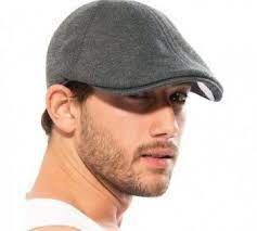 Soft Cotton Newsboy Flat Cap Ivy Stretch Driver Hunting Hat Dark Grey Cx1102ewk09 Mens Newsboy Hat Newsboy Hats For Men