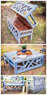 Find here everything you like from older housewives tubes. Diy Outdoor 2 In 1 Convertible Bench Coffee Table Tutorial
