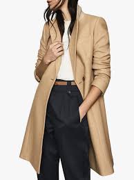 Looking for a new cover up? Reiss Erin Wool Blend Tailored Long Coat Camel At John Lewis Partners