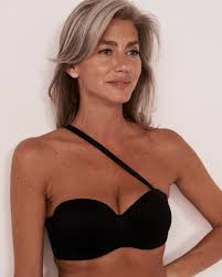 Lightly Lined Memory Foam Strapless Bra Black La Vie En Rose