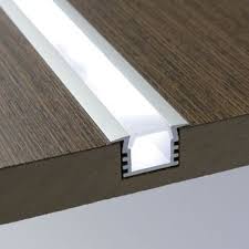 Led Lights Can Be Combined With Aluminum Extrusion And Lens To Create A Beautifully Recessed Bar Of Light Strip Lighting Led Strip Lighting Diy Lighting
