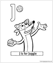 The illustration shows jesus welcoming children, as he often did in the gospels. Letter J Is For Juggle Coloring Pages Alphabet Coloring Pages Coloring Pages For Kids And Adults