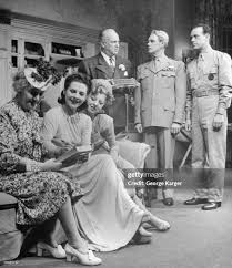 Ruth Gordon , Loring Smith and Harvey Stephens acting in production... News  Photo