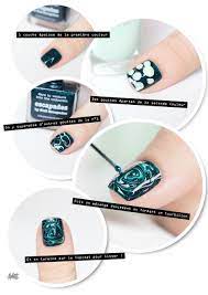 From glittered cuticles to tiny gold wires, minimalist nail art is guaranteed to take your nail game from zero to one hundred in less time than you can say 'negative space manicure'. Un Autre De Mes Favoris Dry Marble Nail Art Tutotrial Nail Art Techniques Nail Polish Art Nail Designs