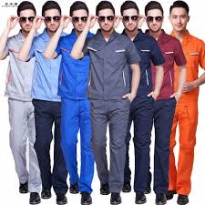 Aliexpress Com Buy 10 Sets Shirt Pant Engineer Worker Wear Auto Service Uniform Gas Station Clothes Factory W Work Uniforms Workshop Shirt Corporate Shirts
