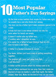Appreciation Meaningful Birthday Quotes For Father From Daughter 10 Most Popular Father S Day Sayings Here S A Poster Which Will Be Of Great Help For Your Fath Happy Father Day Quotes Fathers Day Messages Fathers Day Poems