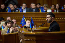 Zelensky asks for NATO membership in Victory Plan before parliament - The  Washington Post