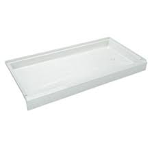 Check spelling or type a new query. E L Mustee Caregiver Showertub 60 W X 30 D Single Curb Shower Base With Right Drain At Menards