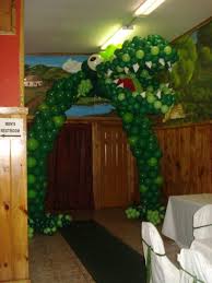 Arch Dinosaur Theme Dinosaur Theme Party Camping Theme Party Dinosaur Balloons