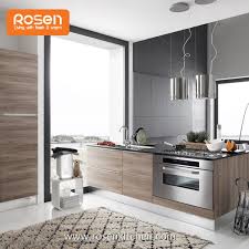 Kitchen cabinets laminated with formica are sensitive to heat, abrasives and harsh cleaners, all of which can damage the finish. China Customized Unfinished Contemporary Formica Wood Grain Color Laminate Cabin Kitchen Cabinets Manufacturers And Suppliers Factory Direct Wholesale Rosen