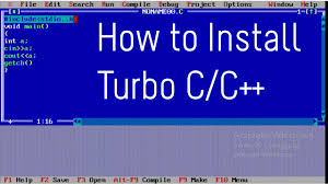 How To Install Turbo C C In Windows 7 8 10 Youtube