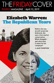 The Friday Cover: Elizabeth Warren — The Republican years