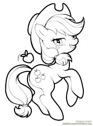 Applejack By Lcibos Horse Coloring Pages My Little Pony Coloring My Little Pony Drawing