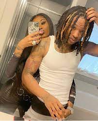 Asian Doll King Von Asian Doll Black Love Couples Shaved Head Designs