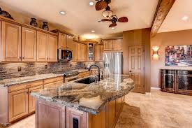 Residential & commercial remodeling, new construction in mesa, gilbert & chandler az. Open Concept Kitchen Remodel Lava Granite Countertops Maple Cabinets