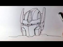 Tjis is a video with a draw i made of animated optimus prime i did it no one help me enjoy. How To Draw Optimus Prime From Transformers Easy Drawings Youtube