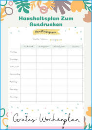 20 Haushaltsplan Zum Ausdrucken Mit Attraktiven Designs Haushaltsplaner Haushaltsplan Vorlage Planer