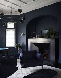 10 Blue Living Room Ideas That Make An Unforgettable Statement Hunker Dark Living Rooms Blue Living Room Living Room Color