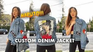 The popular anime demon slayer: Custom Naruto Denim Jacket Youtube