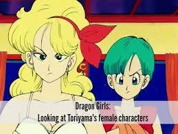 Tweet us if you're excited about this new dbz game! Dragon Girls Looking At Toriyama S Female Characters The Geek Girl Senshi