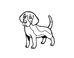 Saved by pet coloring pages. Beagle Puppy Coloring Page Novocom Top
