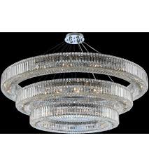 Allegri 11714 010 Fr001 Rondelle 48 Light 60 Inch Chrome Pendant Ceiling Light Ceiling Pendant Lights Ceiling Lights Ceiling Pendant