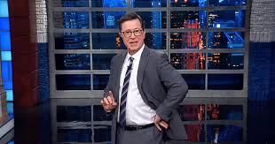 Colbert's stint on the colbert report lasted longer than he did on the daily show, but he left in this was the year that colbert left 'stephen colbert' behind to take over from david letterman in the. Stephen Colbert Teases G O P For Flirting With Rebellion Against Trump The New York Times