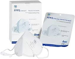 Medical & health in hamburg, germany. Stm Ffp2 Maske Ce Zertifiziert 25 Stuck Einzelverpackt Im Pe Beutel Amazon De Baumarkt