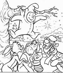 imprimer coloriage dessins serie winnie l ourson 49 pages de chretien noel disney 3d