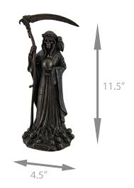 Increases attack power of ally monsters with the fire element by 30%. Decorative Collectibles Collectibles Day Of The Dead Holy Death Fire Grim Reaper With Scythe 6 Long Collectibles