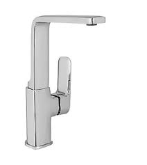 Ahorradores, con diferentes alturas de caño, a pared, extraíbles o de pedal. Grifo De Cocina Monomando Con Cano Alto Delinia En Cromado Leroy Merlin