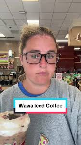 Peppermint cookies & cream cold brew ☕️ from  @@Wawa##fyp##foodie##coffee##wawa