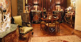 Cheryl arkison's dining room empire. Antique Dining Room In Empire Style Stock Photo Picture And Royalty Free Image Image 968979
