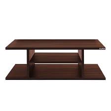 Shop for round wooden coffee table online at target. Walnut And Black Klaxon Wooden Coffee Table Krios Building Materials Private Limited Id 19886047355
