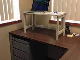 Collapsible Desktop Riser Convert Desk To Standing Desk Diy Standing Desk Desk Sit Stand Desk