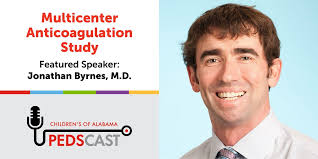 In the latest episode of PedsCast, Dr. Jonathan Byrnes discusses the  multicenter anticoagulation study and the use of bivalirudin in ECMO. Dr.  Byrnes is an Associate Professor @uabmedicine and Medical Director of