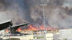 Dix hectares de végétation détruits. Essonne Un Incendie Ravage Pres De 18 Hectares De Champs Situes Entre Wissous Et Morangis