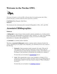 Please use the example at the bottom of this page to cite the purdue owl in apa. Purdue Owl Apa Bibliography Example