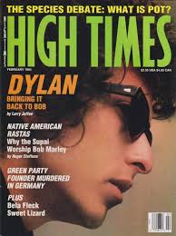 Hightimes Magazine, Bob Dylan front cover